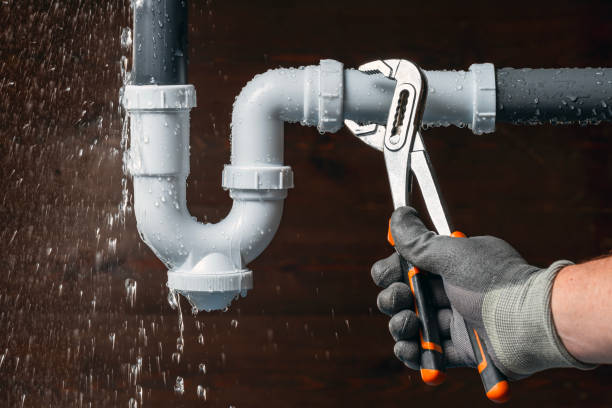 Professional Plumbing technician working in Polk, PA